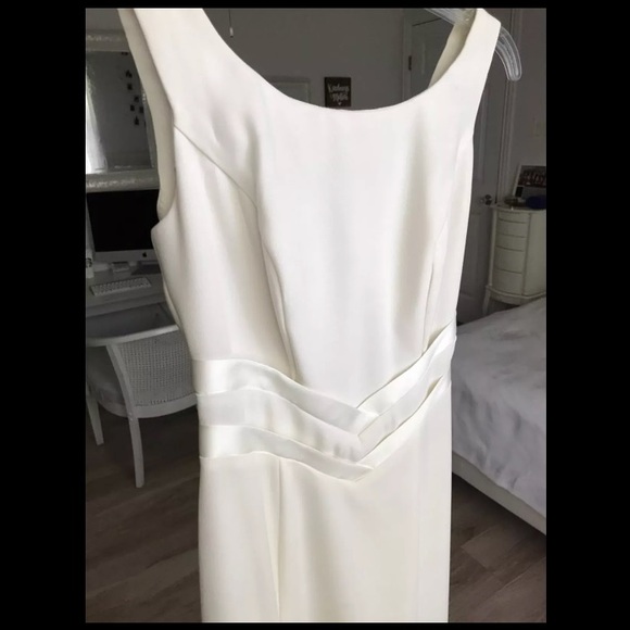 Vintage Dave and Johnny White Dress - Picture 2 of 4